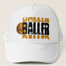 Baller Bowling Bal Bowler Cool Trucker Pet