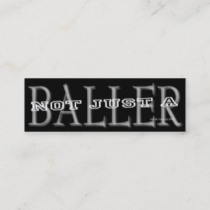 Baller - carte personnelle de médias sociaux