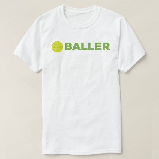 Baller Funny Pickleball Shirt (Design voorkant)