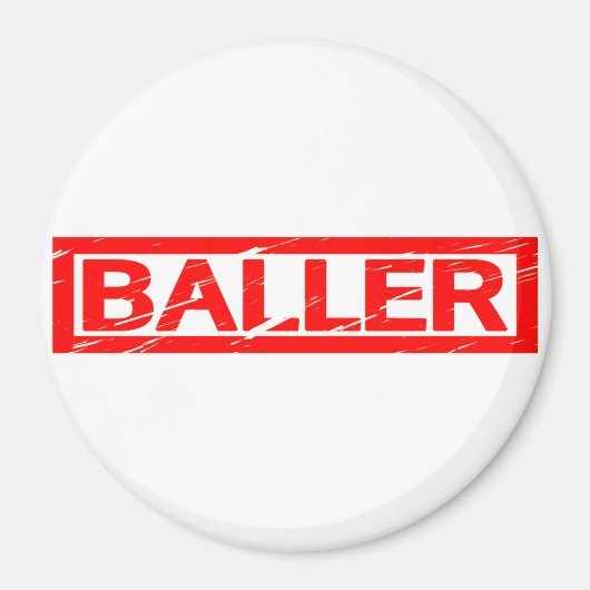 Baller Stamp Magneet (Voorkant)