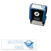 Baller status behaald leraar stempel (In situ)