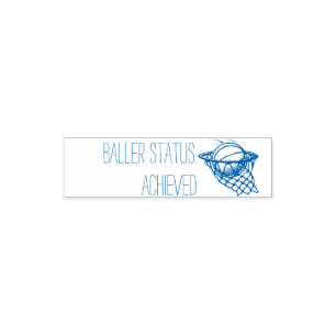 Baller Status bereikt lerarenstempel Zelfinktende Stempel