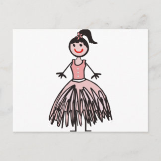 ballerina 1 briefkaart