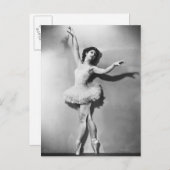 Ballerina 2 briefkaart (Voorkant / Achterkant)