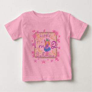 Ballerina 2e Anniversaire Tshirts et cadeaux
