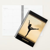 Ballerina Arabesque Sunset Silhouette Personnalisé (Devant avec enveloppe)