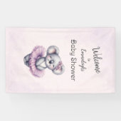 Ballerina Baby Meisje Douche Verticale Koala Welko Spandoek (Horizontaal)