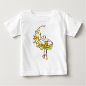 Ballerina Baby T-Shirt (Voorkant)