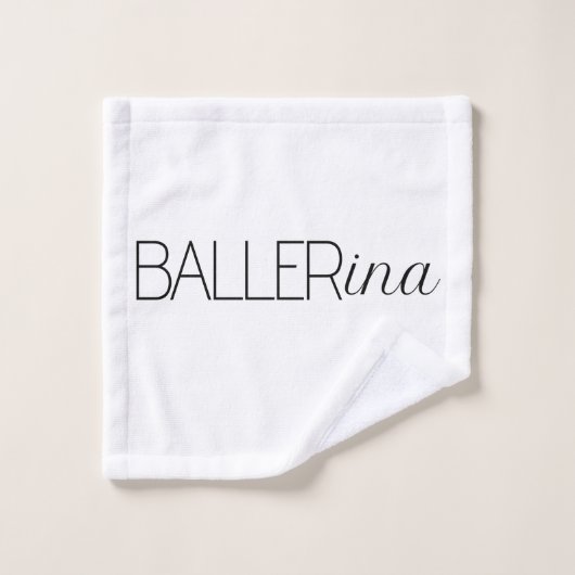 Ballerina "Baller" (Gant de toilette)