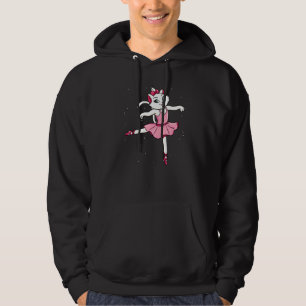 Ballerina Ballet Cat Danseus Hoodie