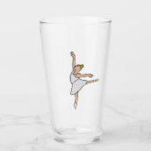 Ballerina Ballet Dancer Glas (Voorkant)