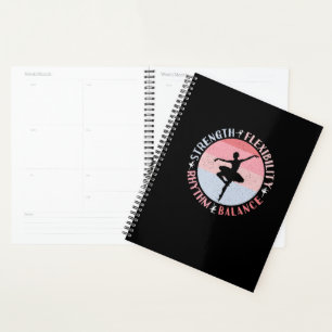 Ballerina Ballet Dancer - Mindsetwaarden Planner
