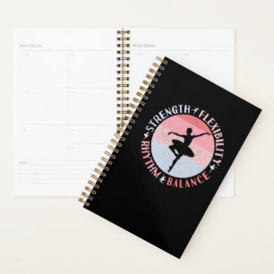 Ballerina Ballet Dancer - Mindsetwaarden Planner
