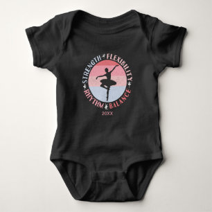 Ballerina Ballet Dancer - Mindsetwaarden Romper