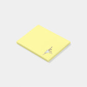 Ballerina Ballet Dancer Post-it® Notes (Schuin)