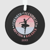 Ballerina Ballet Dancer - Valeurs Mindset (dos)