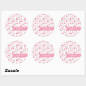 Ballerina Ballet Dans Roze Sticker (Vel)