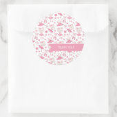Ballerina Ballet Dans Roze Sticker (Tas)