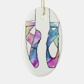 Ballerina Ballet Keramisch Ornament (Rechts)