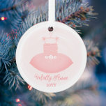 Ballerina Ballet Rose Tutu Keepsaké Noël<br><div class="desc">Ce design de keepsaké présente un doux petit tutu dans tout rose. Parfait pour un nouveau cadeau de bébé ou de Noël pour les nouveaux parents ou grands-parents! Des produits de coordination seront disponibles dans notre boutique. Contactez-nous si vous avez besoin que cette conception s'applique à un produit spécifique pour...</div>