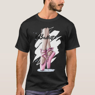 Ballerina Ballet slippers roze ballerinas Ba T-shirt