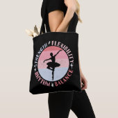 Ballerina Balletdanser - Mentaliteit Waarden Draagtas (Dichtbij)