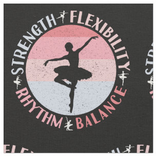 Ballerina Balletdanser - Mentaliteit Waarden Stof