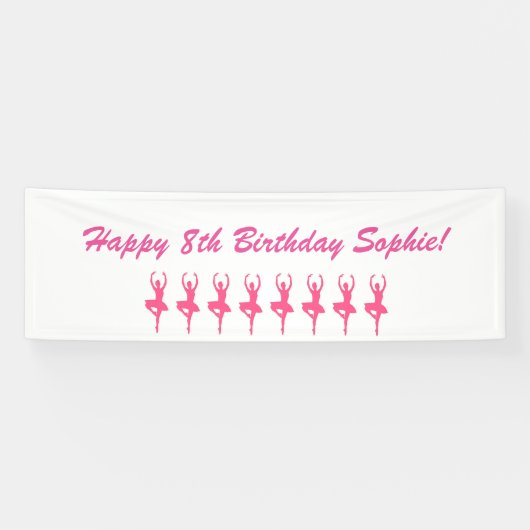 Ballerina Banner (Horizontaal)