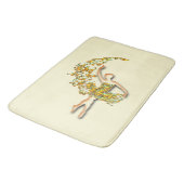 Ballerina Bath Mat Ballet Dancer Girl (Gekanteld)