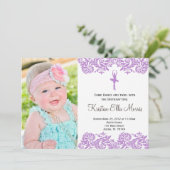 Ballerina Birthday Uitnodiging (Staand voorkant)