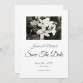 Ballerina Blossom  Save The Date (Voorkant / Achterkant)