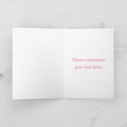 Ballerina Bonne Carte Anniversaire | Fille de 6 an (Intérieur)