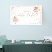 Ballerina Boog Verjaardag Spandoek (Beurs)