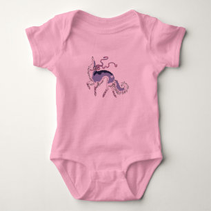 Ballerina Borzoi Baby Tutu Romper