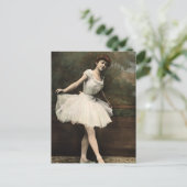 Ballerina Briefkaart (Staand voorkant)