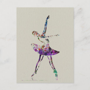 Ballerina Briefkaart