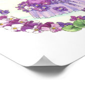 Ballerina Bunny Print Violet (Hoek)