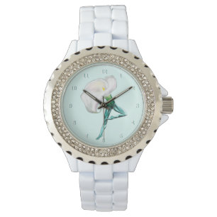 Ballerina Calla Lily Ballet Dancer Horloge Gift