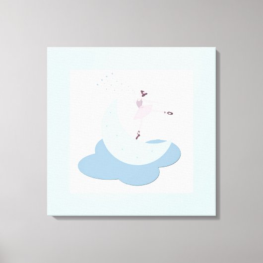 Ballerina Canvas Afdruk (Voorkant)