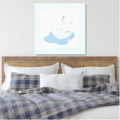Ballerina Canvas Afdruk (Insitu (Slaapkamer))