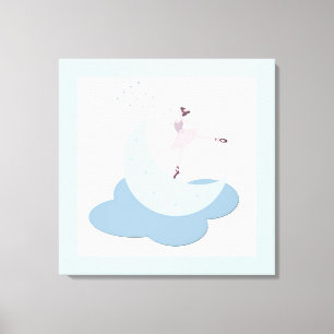 Ballerina Canvas Afdruk