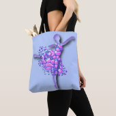 Ballerina Canvas tas Ballet Dancer Girl (Dichtbij)