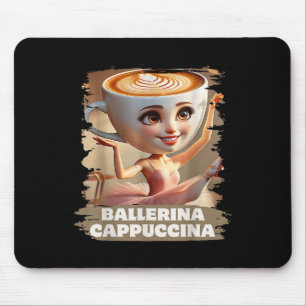 Ballerina Cappuccina Grappig Italiaans Brainrot Me Muismat