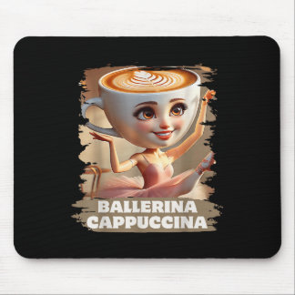 Ballerina Cappuccina Grappig Italiaans Brainrot Me Muismat