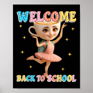 Ballerina Cappuccina Italiaanse Brainrot Welkom Te Poster
