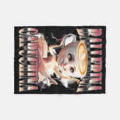 Ballerina Capuchina Grappig Italiaans Brainrot Mem Fleece Deken (Voorkant (Horizontaal))