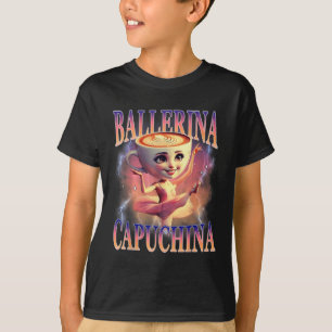Ballerina Capuchina Grappig Italiaans Brainrot Mem T-shirt