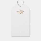 Ballerina Christmas Gift Label Cadeaulabel (Achterkant)