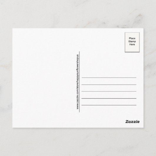 Ballerina Christmas Snow Wereldbol Briefkaart (Achterkant)