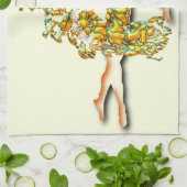 Ballerina Cuisine Serviette Ballet Danseuse Fille (Plié)